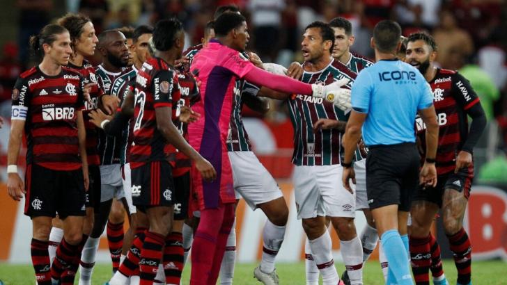 Flamengo v Fluminense Rio derby